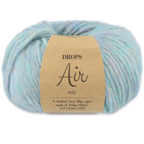 DROPS Air Mix - 27 zeegroen - Wol Garen, Hobby en Vrije tijd, Breien en Haken, Ophalen of Verzenden