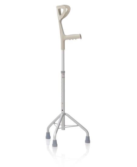 Moretti driepoot wandelstok met onderarmkruk ondersteuning, Diversen, Verpleegmiddelen, Nieuw, Verzenden
