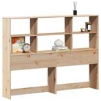 Hoofdbord 120cm Grenenhout - Retourdeal - 40% Korting!, Huis en Inrichting, Verstelbaar, Rustiek, Nieuw, Ophalen of Verzenden