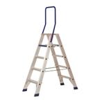 Maxall Industriële Dubbel Trap 0,85m Allumat, Doe-het-zelf en Verbouw, Ladders en Trappen, Ophalen of Verzenden, Nieuw