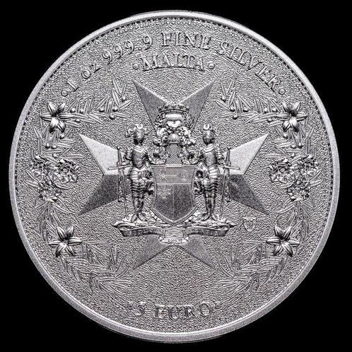 Malta. 5 Euro 2024 Golden Eagle, 1 Oz (.999) (Zonder, Postzegels en Munten, Munten | Europa | Niet-Euromunten