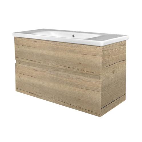Badkamermeubel Best Design Quick 2 Laden Greeploos 80 cm, Doe-het-zelf en Verbouw, Sanitair, Bad, Nieuw, Ophalen of Verzenden