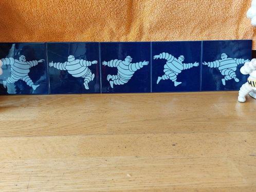 Industrial Tegel (5) - Bibendum - Michelin - Industrial -, Antiek en Kunst, Curiosa en Brocante