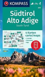 Wandelkaart 699 Sud-Tirol Alto Adige Zuid-Tirol 4 kaartenset, Boeken, Nieuw, Verzenden