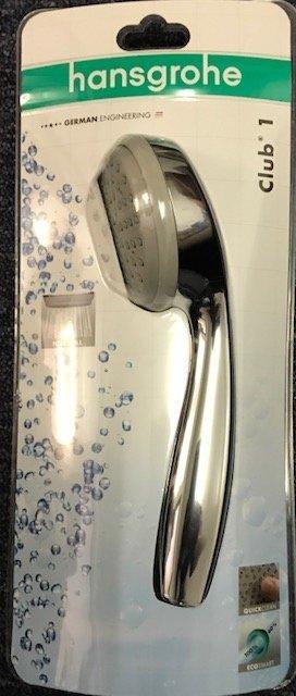 Hansgrohe - Hansgrohe Club 1 Handdouche, Doe-het-zelf en Verbouw, Sanitair, Nieuw, Ophalen of Verzenden