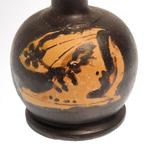 Oudgrieks, Apulisch Terracotta Miniatuur rode-figuur, Antiek en Kunst