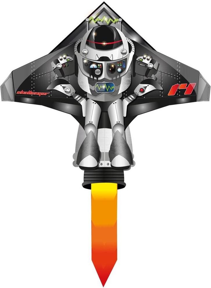 Deltavlieger - Challenger (100 x 137cm) Enkel Lijns |, Sport en Fitness, Vliegeren, Nieuw, Verzenden