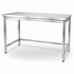 HCB Basic-line Werktafel - 140 x 60 x 85 cm  - RVS, Verzenden, Nieuw in verpakking, RVS Meubilair