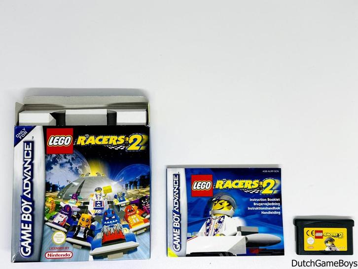 Gameboy Advance / GBA - Lego Racers 2 - SCN, Spelcomputers en Games, Games | Nintendo Game Boy, Gebruikt, Verzenden