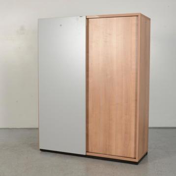 Schuifdeurkast Svoboda - Kersen Havanna - 154 x 120 cm beschikbaar voor biedingen