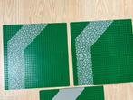 Lego Grondplaten - 3x Baseplate, Road 32 x 32 with driveway, Nieuw