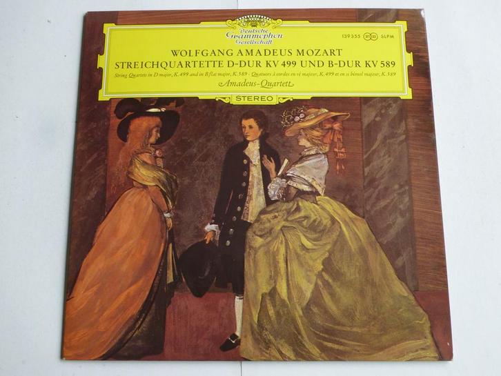Mozart - Streichquartette 499 / Amadeus Quartett (LP), Cd's en Dvd's, Vinyl | Klassiek, Zo goed als nieuw, Verzenden