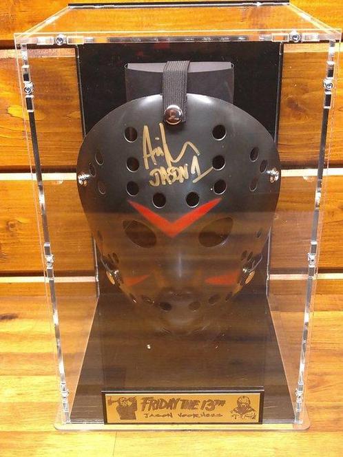 Kostuummasker - Ari Lehman Signed Friday the 13th Jason, Verzamelen, Film en Tv