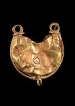 West-Aziatisch Goud Halve maan hanger met
