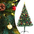 vidaXL Kunstkerstboom met verlichting en kerstballen 150 cm, Diversen, Kerst, Verzenden, Nieuw