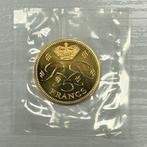 Monaco. 5 Francs 1974 Rainier III. Essai en or sous sachet, Postzegels en Munten