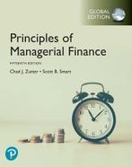 Principles of Managerial Finance plus Pearson MyLab Finance, Boeken, Verzenden, Nieuw