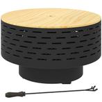 3-in-1 Vuurkorf Ø60 X 39cm Van Roestvrij Staal Vuurplaats Me, Tuin en Terras, Verzenden, Nieuw