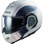 LS2 FF906 Advant Cooper Wit Blauw Systeemhelm, XS, Systeemhelm, Nieuw met kaartje, Overige merken