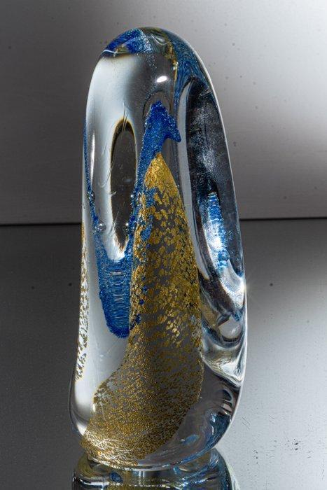 Strömbergshyttan - Pot - Designobject Menhir (1993) -, Antiek en Kunst, Antiek | Glas en Kristal