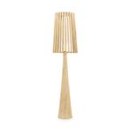 *WOONWINKEL* By-Boo Guard Houten Vloerlamp Naturel, Huis en Inrichting, Lampen | Vloerlampen, Verzenden, Nieuw