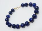 18 karaat Geel goud - Armband Lapis lazuli