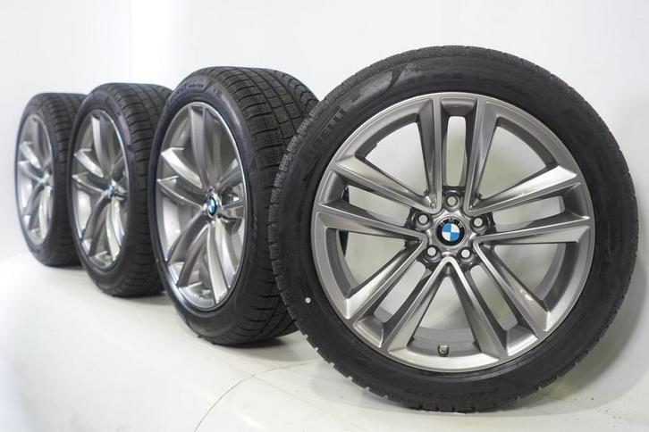 BMW 6 GT G32 7 serie G11 G12 630 19 inch velgen Pirelli Wint, Auto-onderdelen, Banden en Velgen, Velg(en), Gebruikt, 19 inch, Winterbanden