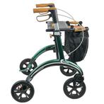 Saljol Carbon Rollator - Britisch Racing Green M, Diversen, Verpleegmiddelen, Ophalen of Verzenden, Nieuw