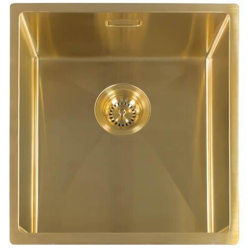 Prosteel spoelbak SP4040GD Goud 400x400, Doe-het-zelf en Verbouw, Sanitair, Ophalen of Verzenden