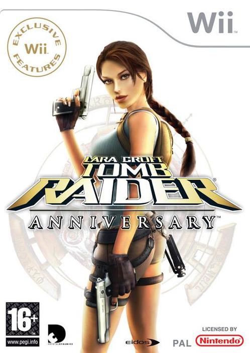 Tomb Raider Anniversary (Nintendo Wii), Spelcomputers en Games, Games | Nintendo Wii, Gebruikt, Vanaf 12 jaar, Verzenden