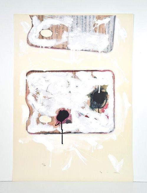Mario Schifano (1934-1998) - Senza Titolo, Antiek en Kunst, Antiek | Overige Antiek