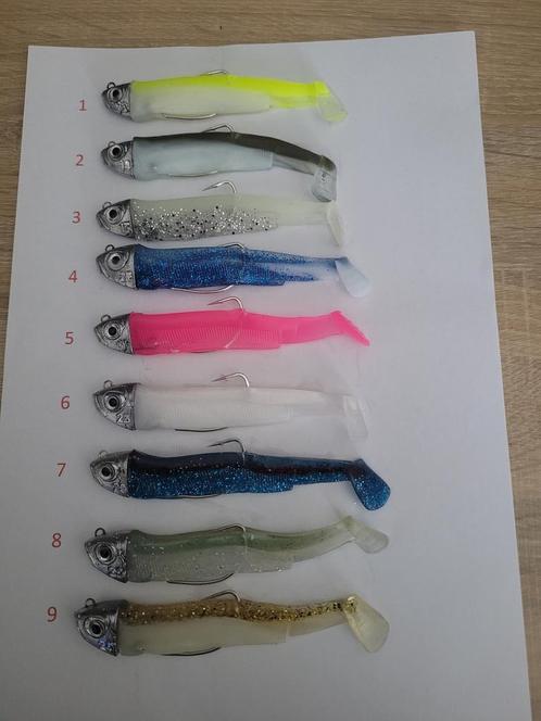 Te koop Black Weedless Minnows i, Watersport en Boten, Hengelsport | Zeevissen, Nieuw, Ophalen of Verzenden