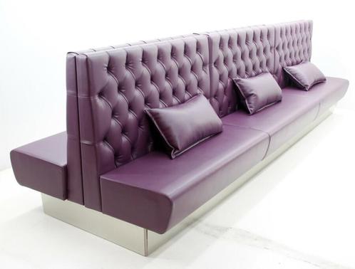 Dubbele treinbank - Pedrali - 112x390x62cm (hxbxd) - paars -, Zakelijke goederen, Kantoor en Winkelinrichting | Kantoormeubilair en Inrichting