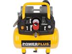 Powerplus POWX1724S Compressor - 550W - 8 bar - Olievrij -, Verzenden, Zo goed als nieuw