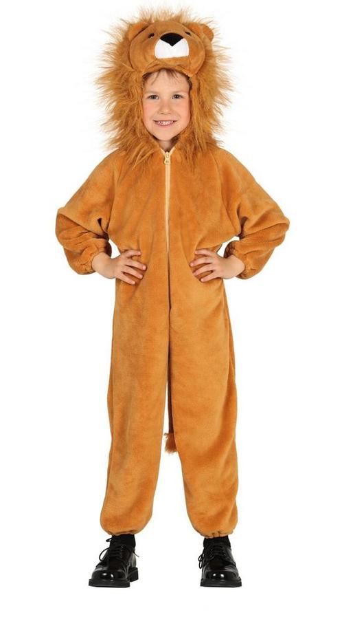 Leeuw Onesie Kind, Kinderen en Baby's, Carnavalskleding en Verkleedspullen, Nieuw, Verzenden