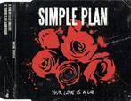 cd promo - Simple Plan - Your Love Is A Lie, Cd's en Dvd's, Verzenden, Zo goed als nieuw