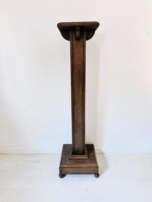 Standaard - Eiken podia stand - Eik, Antiek en Kunst, Curiosa en Brocante