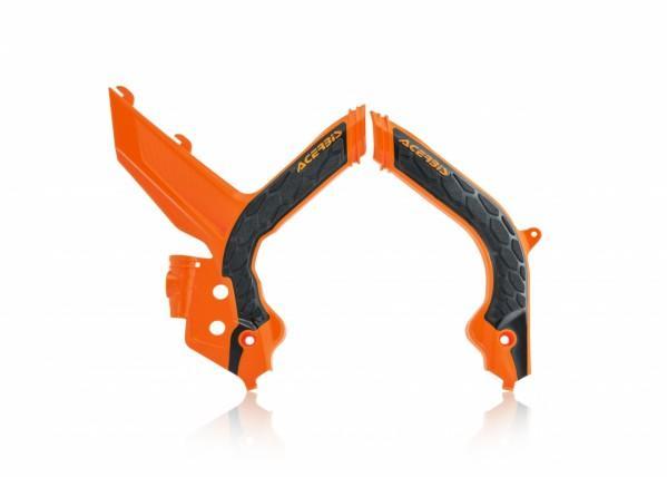 Acerbis X-Grip frame beschermers oranje / zwart KTM SX 125/1, Motoren, Onderdelen | Merk-onafhankelijk, Ophalen of Verzenden