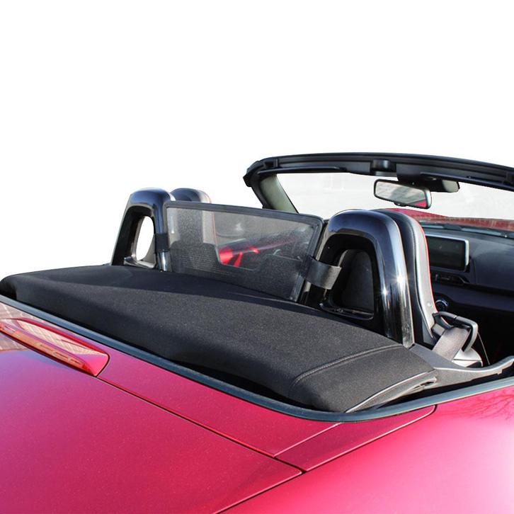 Mazda MX-5 (2015-2025) Cabrio windscherm Zwart windscherm op, Auto diversen, Overige Auto diversen, Ophalen of Verzenden