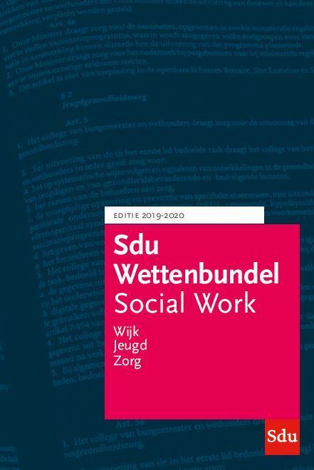 Educatieve wettenverzameling  -  Sdu Wettenbundel Social, Boeken, Wetenschap, Gelezen, Verzenden
