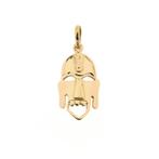 18 Krt. Gouden hanger van een masker (kettinghanger, 750), Ophalen of Verzenden, Gebruikt, Goud, Overige merken