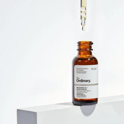 The Ordinary Resveratrol 3% + Ferulic Acid 3% - 30ml, Sieraden, Tassen en Uiterlijk, Uiterlijk | Gezichtsverzorging, Verzorging