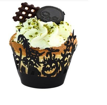 Cupcakes Cupcakewrap wrap Witch 12 stuks Cupcake, Hobby en Vrije tijd, Knutselen, Nieuw, Ophalen of Verzenden