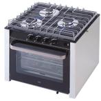 Allpa kooktoestel met oven - 3 pitten - glasplaat, Ophalen of Verzenden, Nieuw