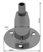 Staalkabelhouder voor staalkabel tot 5 mm, Verzenden, Nieuw