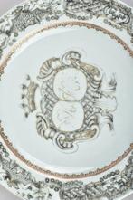 Theekom - Een Chinese en grisaille plaat voor de Nederlandse, Antiek en Kunst