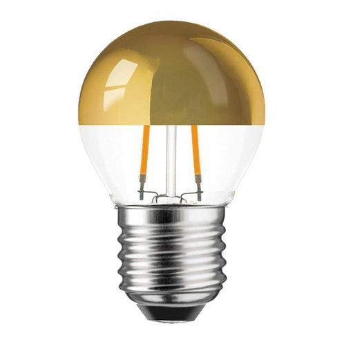 Ledmaxx LED kopspiegellamp goud E27 2W 180lm 2700K Niet-D..., Huis en Inrichting, Lampen | Overige, Nieuw, Ophalen of Verzenden