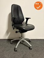 RH Logic 400 XL  - Met bestaande zwart leren bekleding - Gri, Werkplek, Ophalen of Verzenden, Gebruikt, Stoel