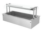 GGM Gastro | Inbouw ijsbak - 1785mm - 5x GN 1/1 - 200L - met, Verzenden, Nieuw in verpakking