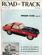 1954 ROAD AND TRACK MAGAZINE NOVEMBER ENGELS, Boeken, Auto's | Folders en Tijdschriften, Nieuw, Author